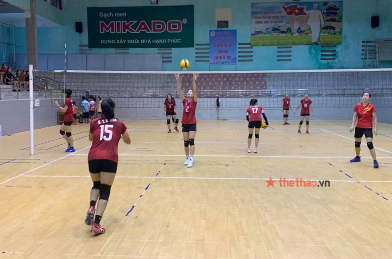 Bóng chuyền nữ Geleximco Thái Bình tích cực tập luyện cho vòng 2 giải VĐQG 2021 - Ảnh 14