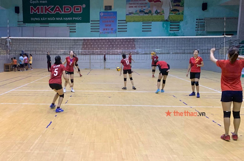 Bóng chuyền nữ Geleximco Thái Bình tích cực tập luyện cho vòng 2 giải VĐQG 2021 - Ảnh 16