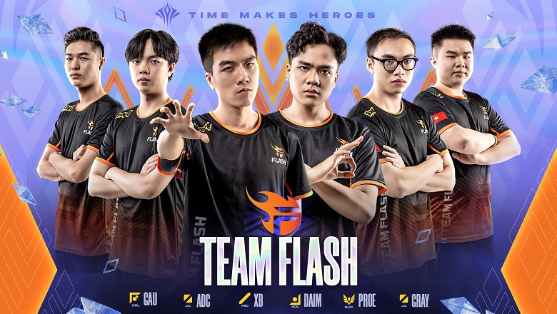 Liên Quân Mobile: Team Flash công bố đội hình tham dự AIC 2021 - Ảnh 1