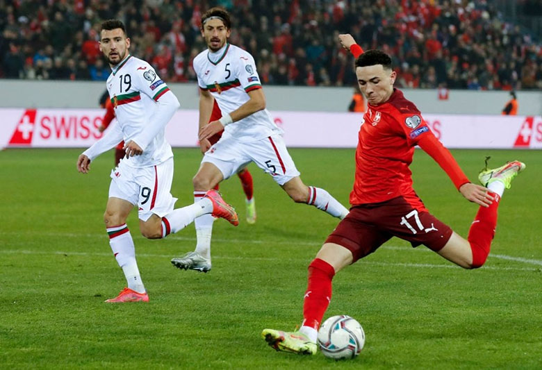 Thắng dễ Bulgaria 4 sao, Thụy Sĩ giật vé đến VCK World Cup 2022 của Italia - Ảnh 1