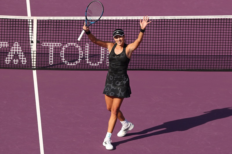 Đánh bại Kontaveit, Muguruza vô địch WTA Finals - Ảnh 1