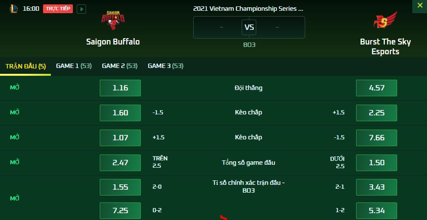 Dự đoán, soi kèo VCS mùa Đông 2021: SGB vs SKY - Ảnh 2