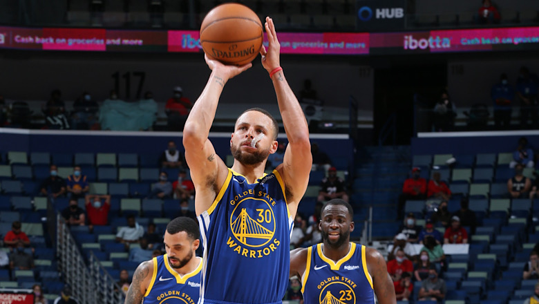 Stephen Curry đạt hiệu suất ném 3 cao nhất sự nghiệp - Ảnh 1