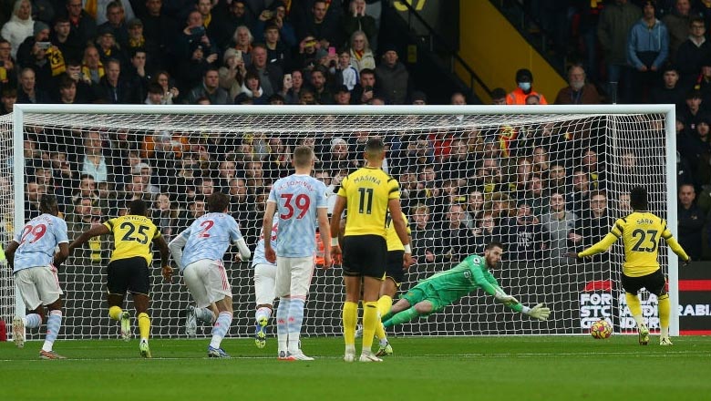 TRỰC TIẾP Watford 0-0 MU (H1): De Gea 2 lần cản phá penalty - Ảnh 5