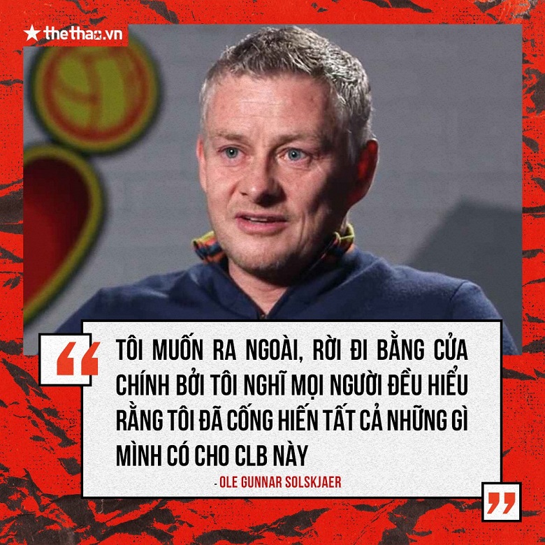 HLV Solskjaer: Tôi rời MU trong thế ngẩng cao đầu vì đã cống hiến tất cả những gì mình có - Ảnh 13
