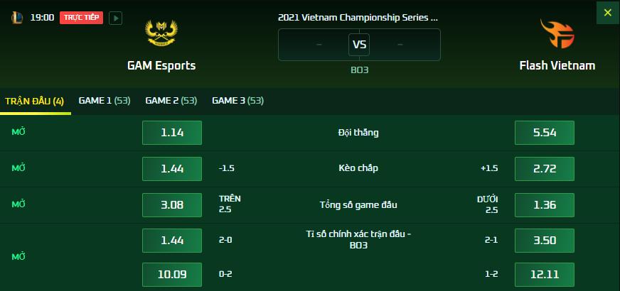 Dự đoán, soi kèo VCS mùa Đông 2021: GAM vs TF - Ảnh 2