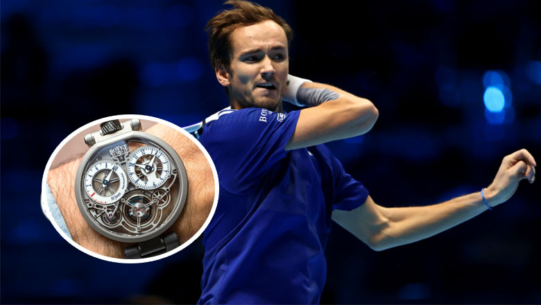 Daniil Medvedev bị ăn trộm đồng hồ tiền tỷ khi đang đánh chung kết - Ảnh 1