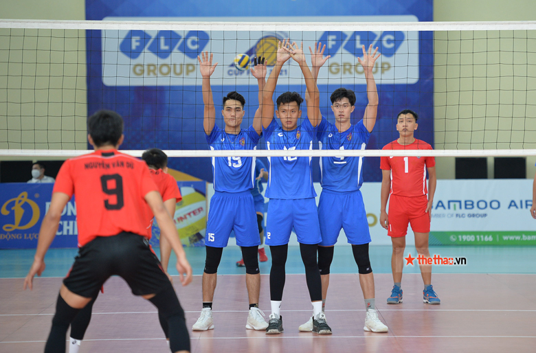 Mở màn giải bóng chuyền Hạng A toàn quốc năm 2021: Vĩnh Long thắng dễ BTL Cảnh sát Cơ động - Ảnh 1
