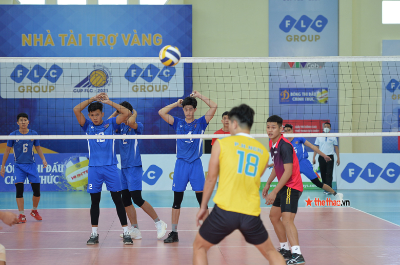 BTL Cảnh sát Cơ động có trận thắng đầu tiên tại giải bóng chuyền Hạng A - Ảnh 2