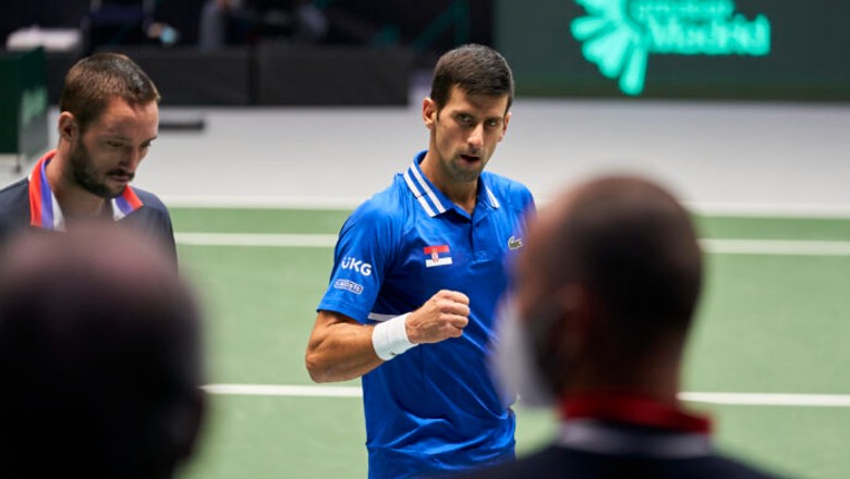 Djokovic thắng dễ, Serbia ra quân thuận lợi ở VCK Davis Cup 2021 - Ảnh 3
