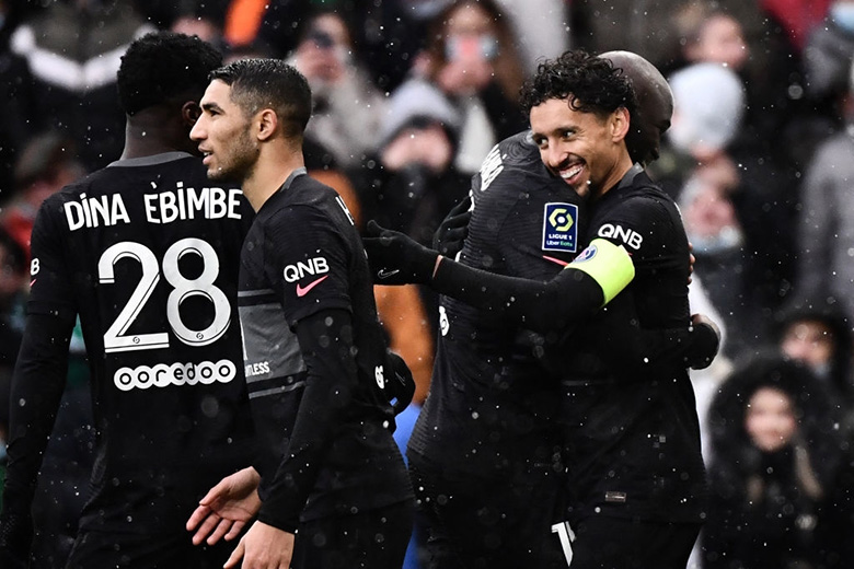 PSG thắng ngược dòng trước Saint-Etienne trong trận ra mắt của Ramos - Ảnh 2