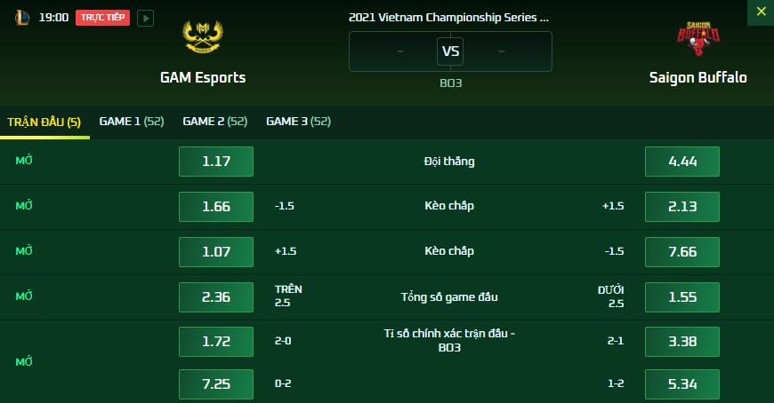 Dự đoán, soi kèo VCS mùa Đông 2021: GAM vs SGB - Ảnh 2