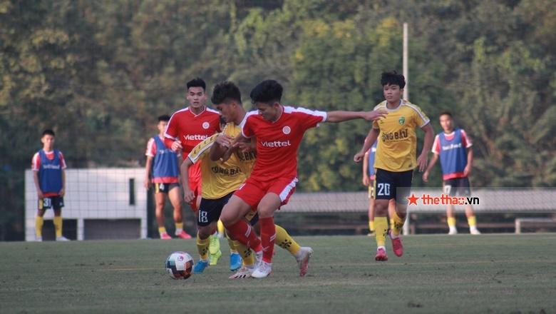 U21 Nutifood đánh bại U21 Viettel trong trận cầu 5 bàn thắng - Ảnh 2
