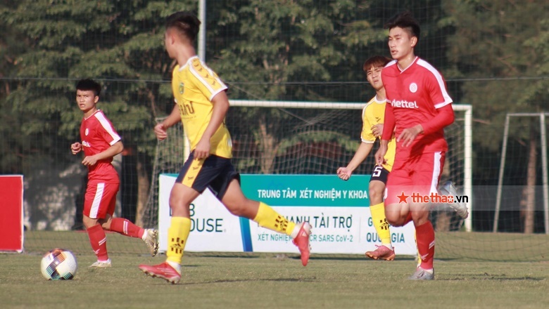 U21 Nutifood đánh bại U21 Viettel trong trận cầu 5 bàn thắng - Ảnh 3