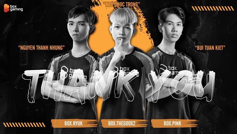 Box Gaming chia tay TheGodx2, Ryuk và Pink - Ảnh 1