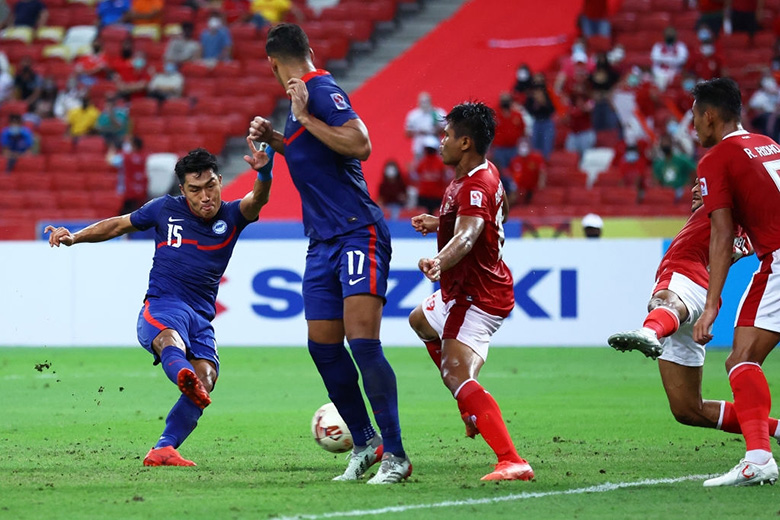 TRỰC TIẾP bán kết AFF Cup 2021, Indonesia 1-1 Singapore: Chủ nhà gỡ hòa sau khi vừa mất người - Ảnh 16