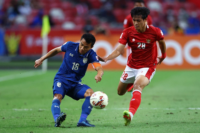 Thái Lan đặt 1 tay vào chức vô địch AFF Cup 2021 sau chiến thắng 4 sao trước Indonesia - Ảnh 1