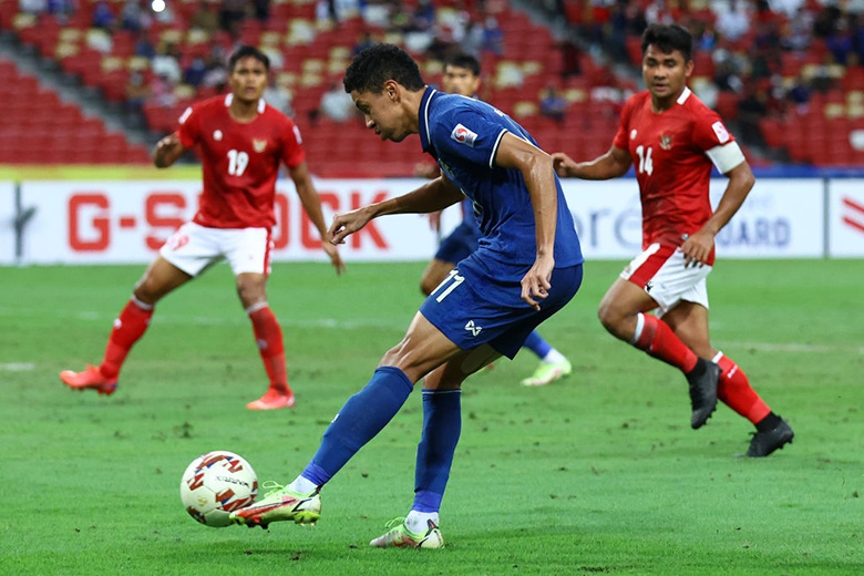 Thái Lan ghi 2 bàn trong 2 phút, dập tắt hy vọng ngược dòng của Indonesia - Ảnh 1