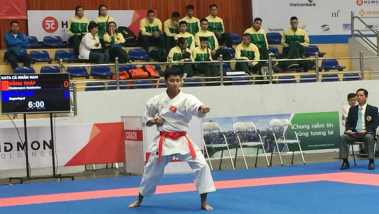 Tuyển Karate Việt Nam tranh tài ở SEA Games 31 với dàn HLV nội - Ảnh 1