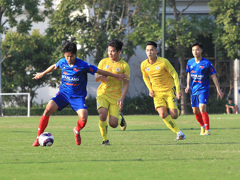Hà Nội FC thắng ngược dòng ở trận giao hữu với CLB Phố Hiến - Ảnh 1