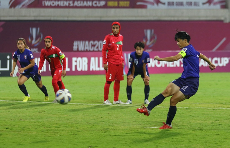 Kết quả Asian Cup nữ 2022: Đài Bắc Trung Hoa thắng đậm Iran, Việt Nam rộng cửa vào tứ kết - Ảnh 4