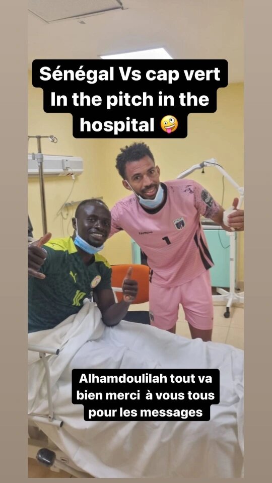 Sadio Mane nhập viện sau khi Senegal vào tứ kết CAN 2022 - Ảnh 1