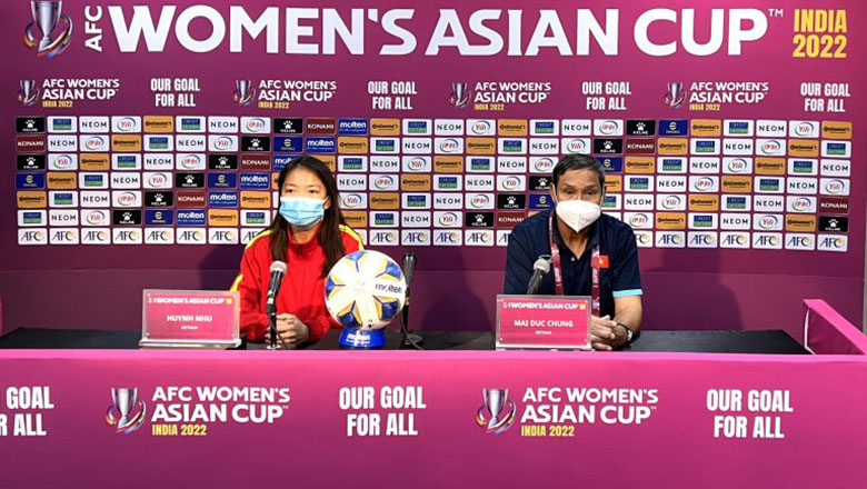 HLV Mai Đức Chung: Mong muốn của ĐT nữ Việt Nam là dự World Cup 2023 - Ảnh 1