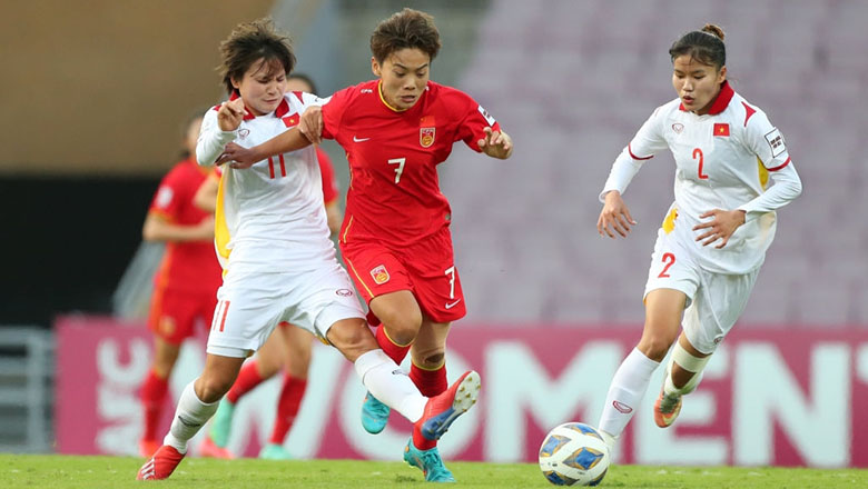 Kết quả Asian Cup 2022: ĐT nữ Việt Nam nhận thất bại đáng tiếc trước Trung Quốc - Ảnh 1