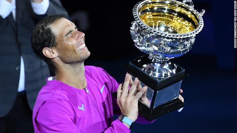 Khoảnh khắc Rafael Nadal ăn mừng chức vô địch Úc Mở rộng - Ảnh 8