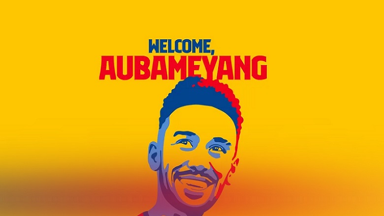 Barcelona chính thức chiêu mộ thành công Aubameyang với giá 0 đồng - Ảnh 1