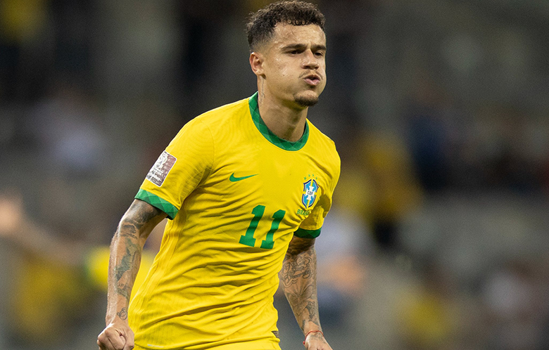 Coutinho lập siêu phẩm, Brazil thắng đậm Paraguay - Ảnh 1