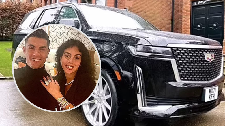 Ronaldo khoe siêu xe Cadillac được bạn gái tặng nhân dịp sinh nhật - Ảnh 2