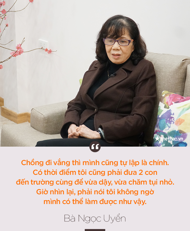 'Hậu phương' của HLV Mai Đức Chung: Tôi từng phải mang con đến trường để vừa dạy, vừa trông vì không có chồng bên cạnh - Ảnh 4