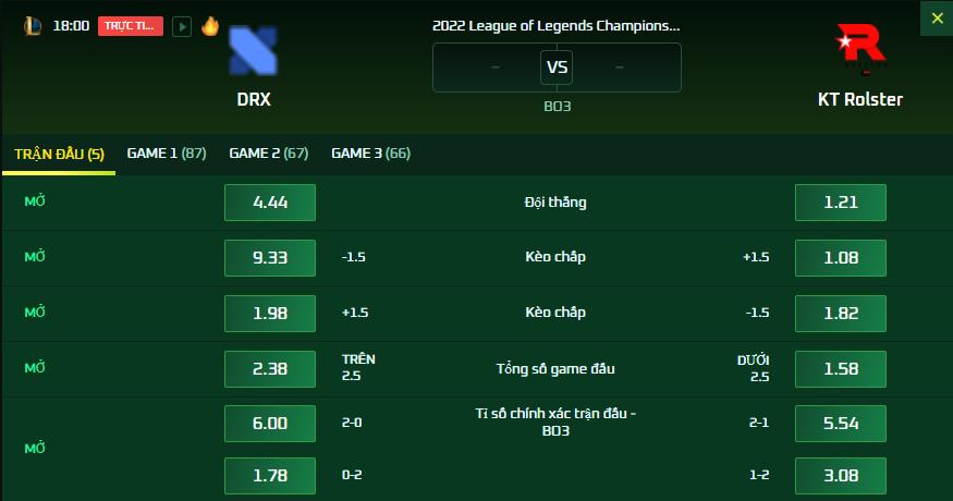 Dự đoán, soi kèo LCK mùa Xuân 2022: DRX vs KT - Ảnh 3