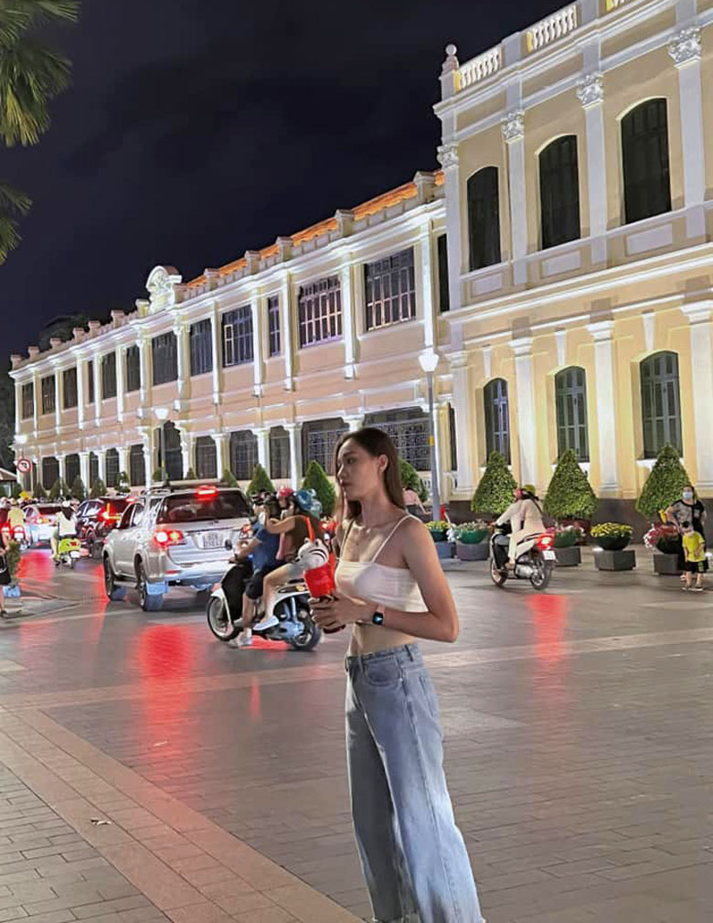 Ngắm hoa khôi bóng chuyền Đặng Thị Kim Thanh trước mùa giải mới - Ảnh 3