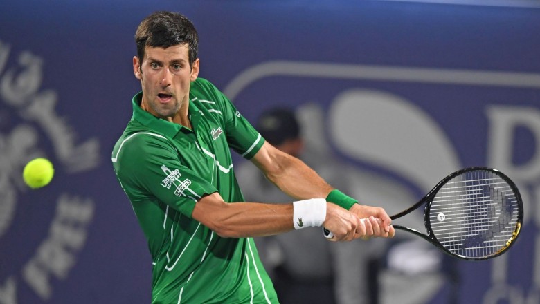 Djokovic có mặt ở Dubai, sẵn sàng cho giải đấu đầu tiên trong năm - Ảnh 2