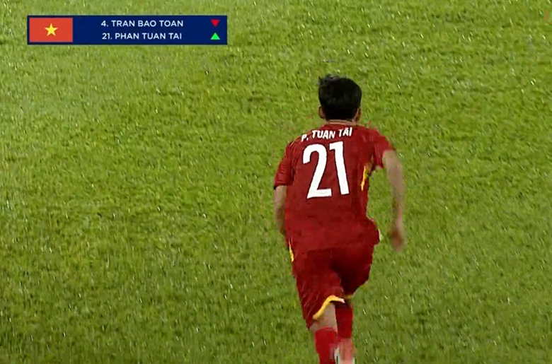 TRỰC TIẾP U23 Việt Nam 1-0 U23 Thái Lan: U23 Việt Nam đẩy cao đội hình - Ảnh 14