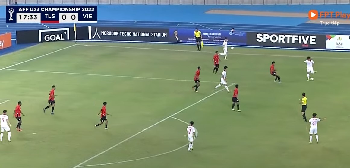 TRỰC TIẾP U23 Việt Nam 0-0 U23 Timor Leste: Bảo Toàn bỏ lỡ - Ảnh 5