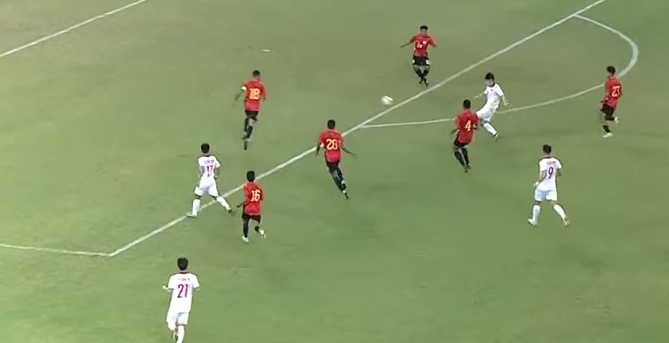 TRỰC TIẾP U23 Việt Nam 0-0 U23 Timor Leste: Bảo Toàn bỏ lỡ - Ảnh 7