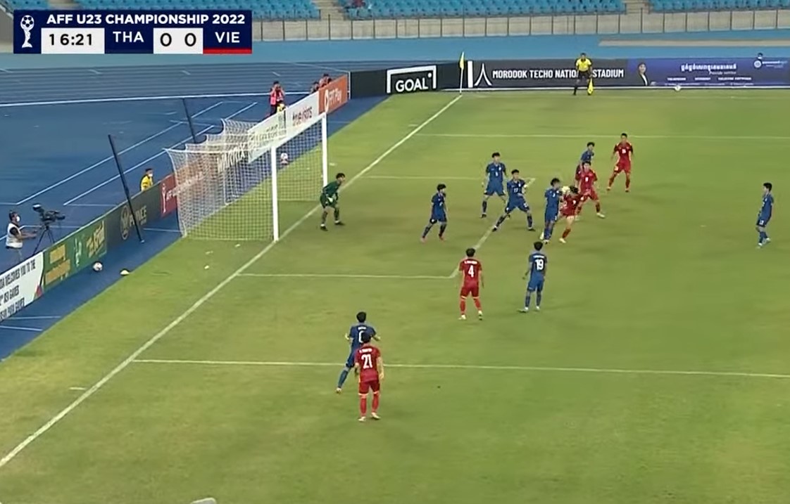 TRỰC TIẾP U23 Việt Nam 0-0 U23 Thái Lan: Thế trận cởi mở - Ảnh 13