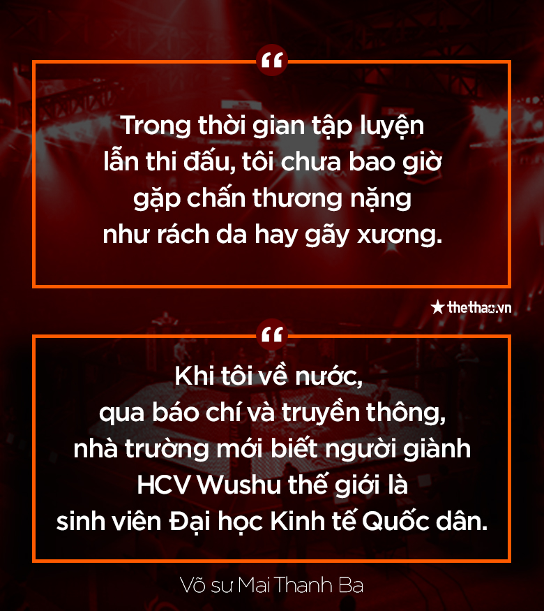 Võ sư Mai Thanh Ba, từ Wushu đến MMA và lý tưởng của một người quy củ - Ảnh 3