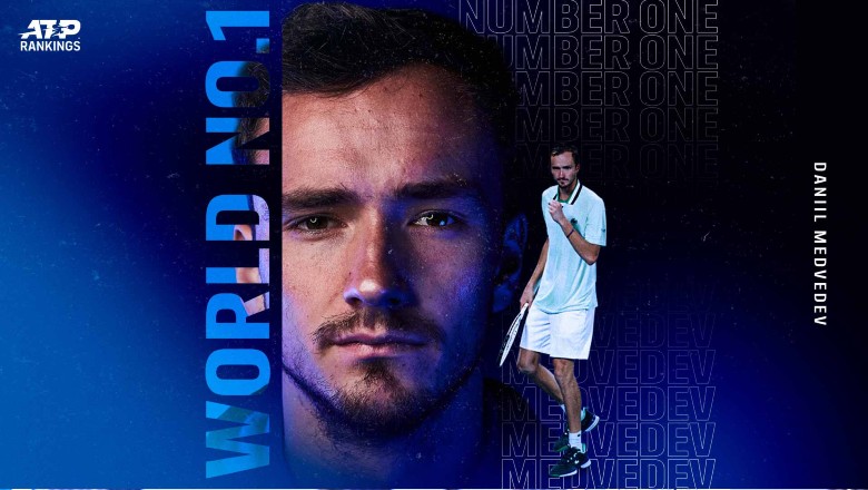 Medvedev chính thức soán ngôi số 1 của Djokovic, đi vào lịch sử quần vợt thế giới - Ảnh 1