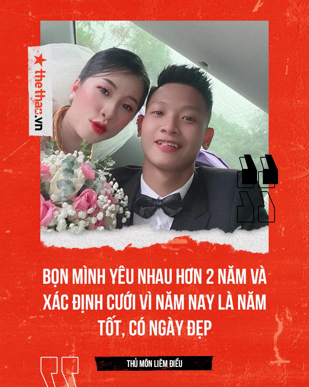 Thủ môn Liêm Điều: Mơ ghi bàn cho U23 Việt Nam, lấy vợ sớm vì đúng ngày tốt - Ảnh 3