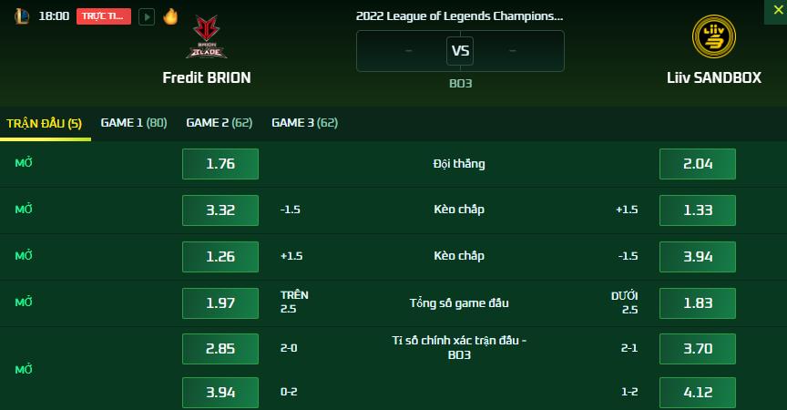 Dự đoán, soi kèo LCK mùa Xuân 2022: BRO vs LSB - Ảnh 2