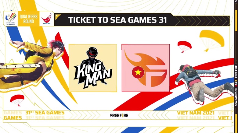 Free Fire: King Man và Team Flash Việt Nam giành vé tham dự SEA Games 31 - Ảnh 1