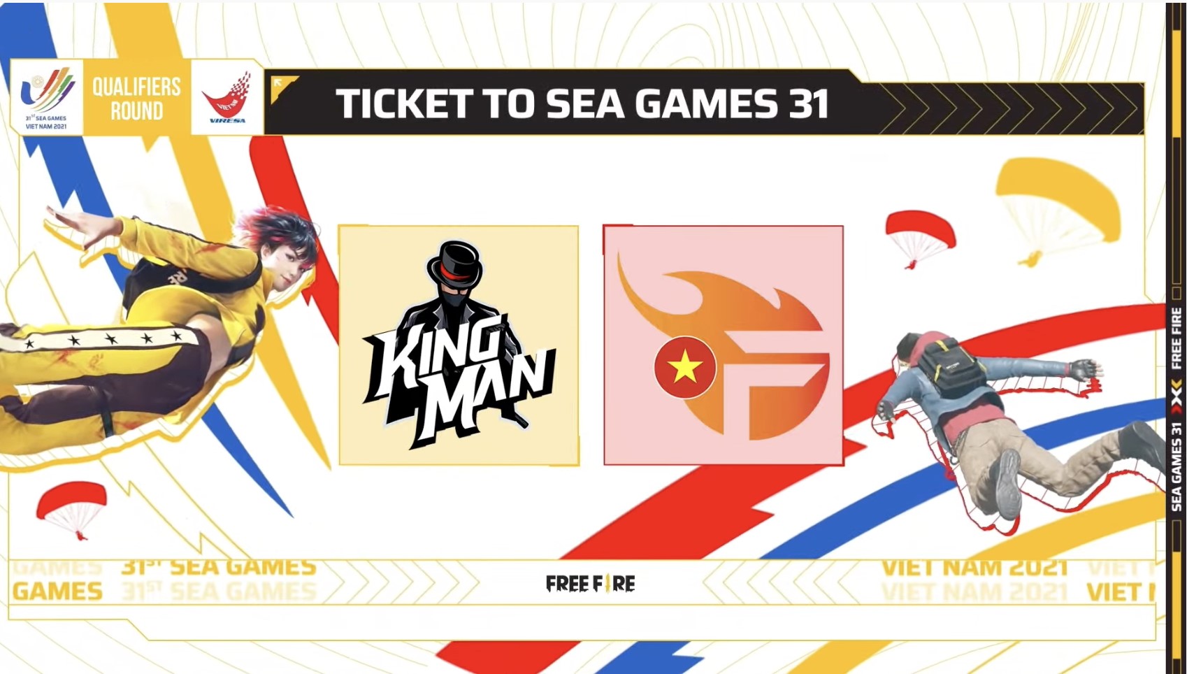 Free Fire công bố 2 đội tuyển đại diện Việt Nam tham dự SEA Games 31 - Ảnh 1