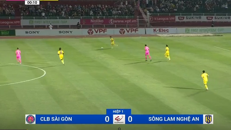 TRỰC TIẾP Sài Gòn 0-0 SLNA: Trận đấu bắt đầu - Ảnh 2