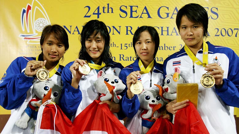 Bảng tổng sắp, BXH huy chương SEA Games 24 Thái Lan 2007 - Ảnh 1
