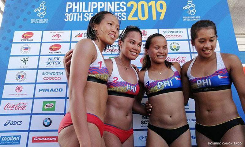 Bóng chuyền bãi biển Philippines 'chơi lớn' cho tham vọng giành Vàng SEA Games 31 - Ảnh 1