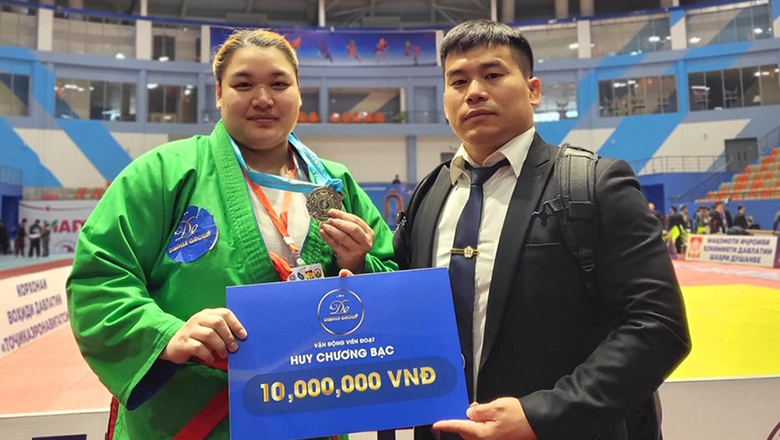 ĐT Kurash Việt Nam giành 4 huy chương châu Á trước thềm SEA Games 31 - Ảnh 1